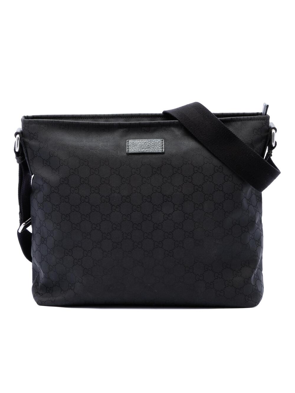 Gucci Gg Nylon Crossbody Pre-Loved Bag #361141G50B